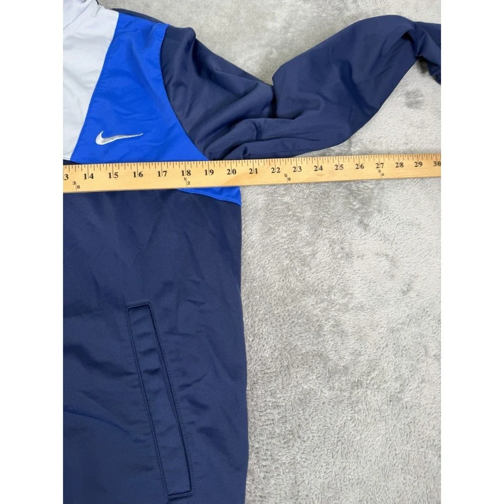 Vintage Y2K Nike Track Jacket Men's Size Medium Blue Full Zip